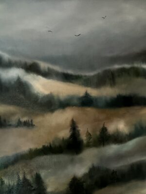 Peinture originale "Ups and downs"