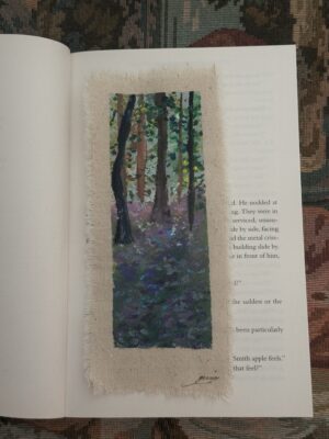 Bookmark behind the trees